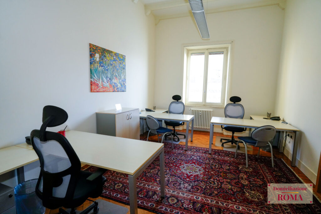 Foto di uffici arredati a Roma Parioli ad uso temporaneo